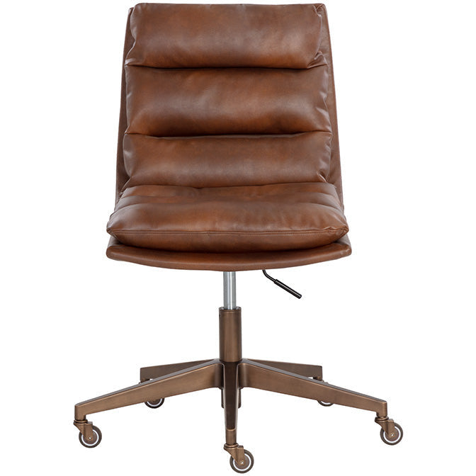 Stinson Office Chair | Bravo Cognac