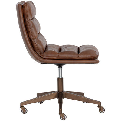 Stinson Office Chair | Bravo Cognac