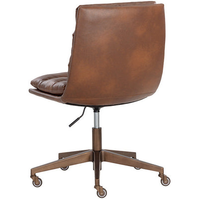 Stinson Office Chair | Bravo Cognac