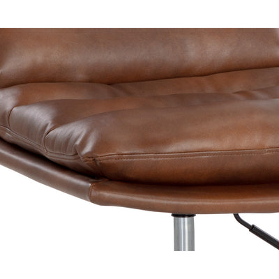 Stinson Office Chair | Bravo Cognac