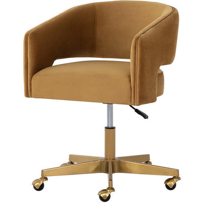 Claren Office Chair | Gold Sky