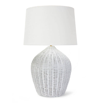 Georgian Table Lamp | White