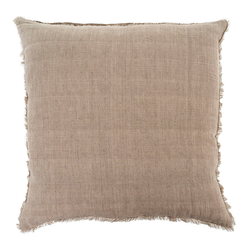Lina 24x24 Linen Pillow | Dove
