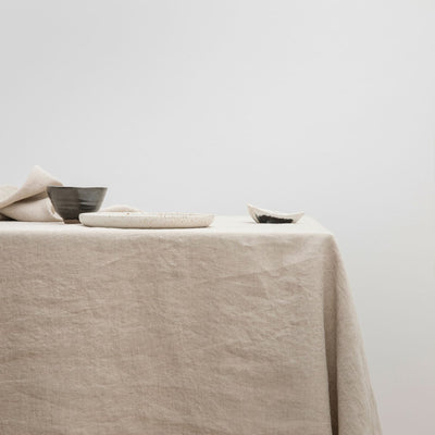 Pure Linen Tablecloth | Natural