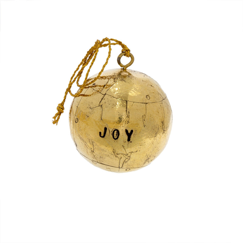 Joy Ornament | Gold