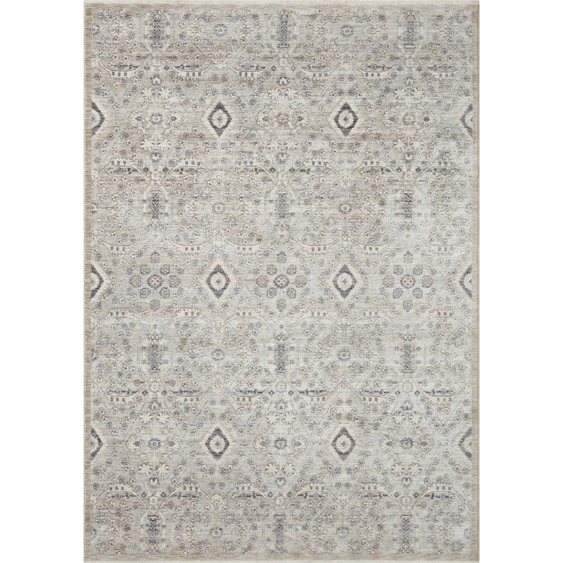 Zuma Rug 07 | Amber Lewis x Loloi | Silver / Sky