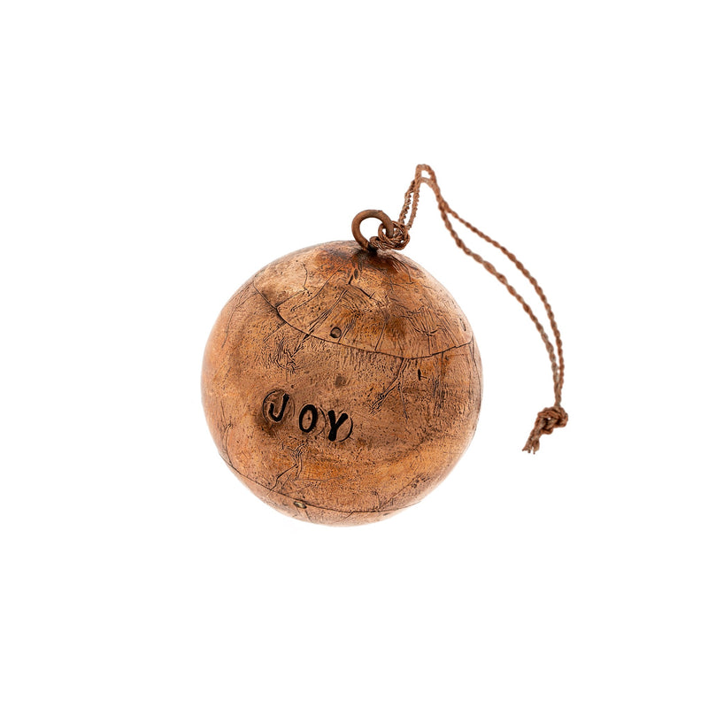 Joy Ornament | Copper