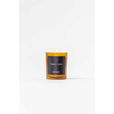 Amber Series Soy Wax Candles | Tobacco + Vanilla