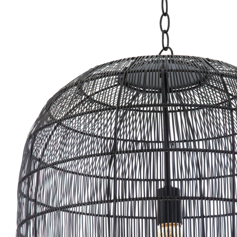 Fresco Metal Pendant | Black Iron