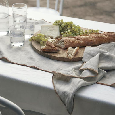 Pure Linen Tablecloth | Cara Panel