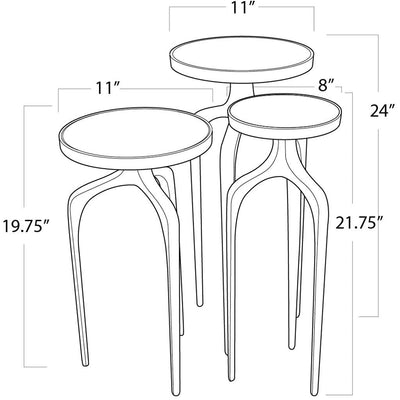 Mixer Side Tables | Set of Three
