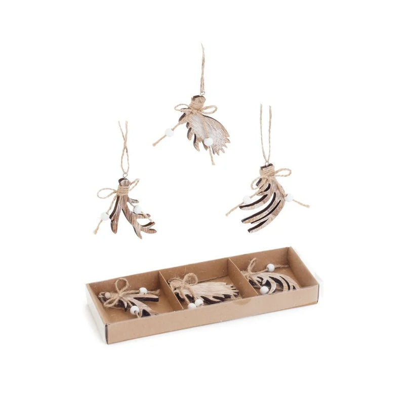 Antler Ornament | Set of 6