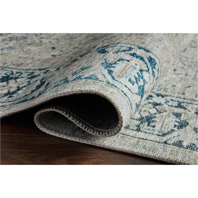 Lenna Rug 06 | Magnolia Home by Joanna Gaines x Loloi | Natural / Denim