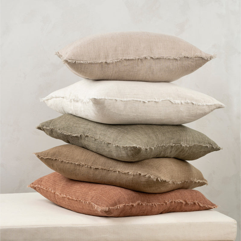Lina 20x20 Linen Pillow | Sand