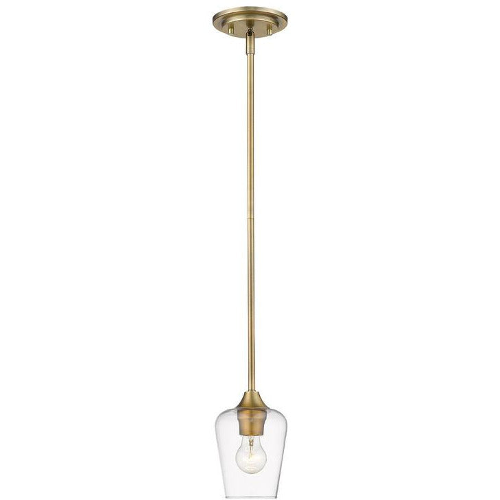 Joliet Pendant | Mini Olde Brass | Open Box