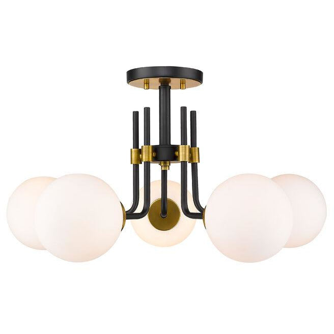 Parsons 5-Light Semi Flush Mount