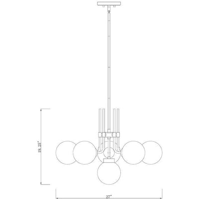 Parsons 6-Light Pendant