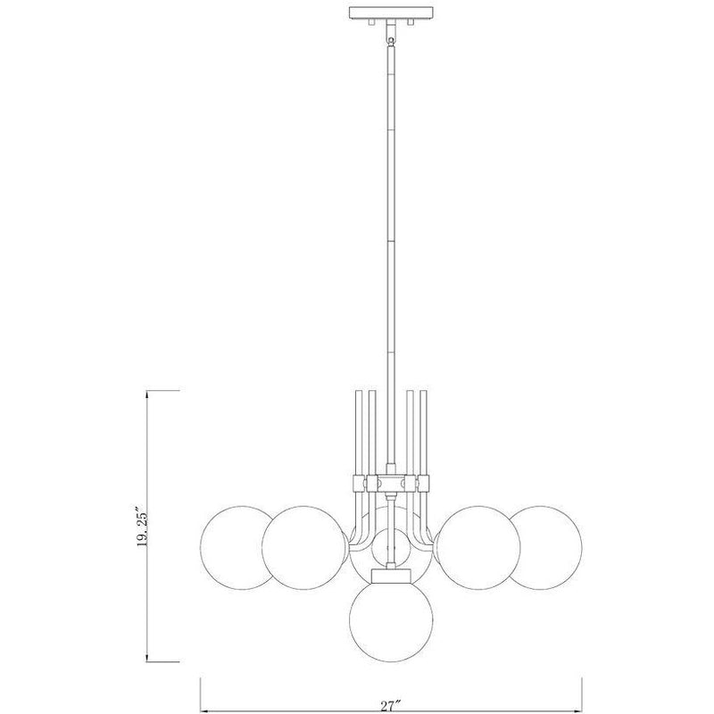 Parsons 6-Light Pendant