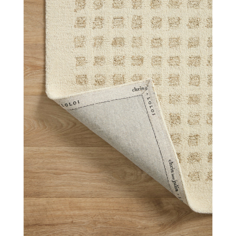 Polly Rug 01 | Chris Loves Julia x Loloi | Ivory / Natural