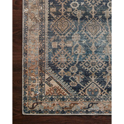 Lenna Rug 01 | Magnolia Home by Joanna Gaines x Loloi | Indigo / Natural