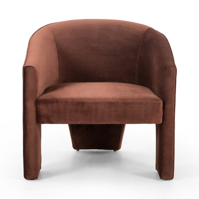 Fay Chair | Burnt Auburn Velvet