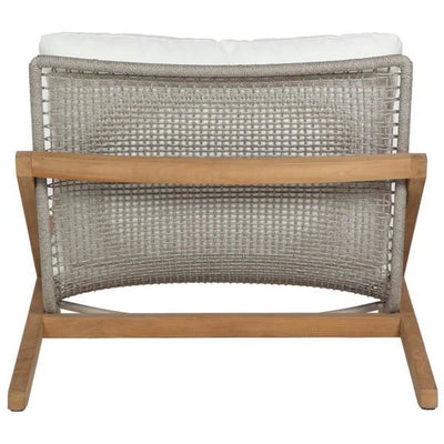 Bali Outdoor Lounge Chair | Natural Regency White
