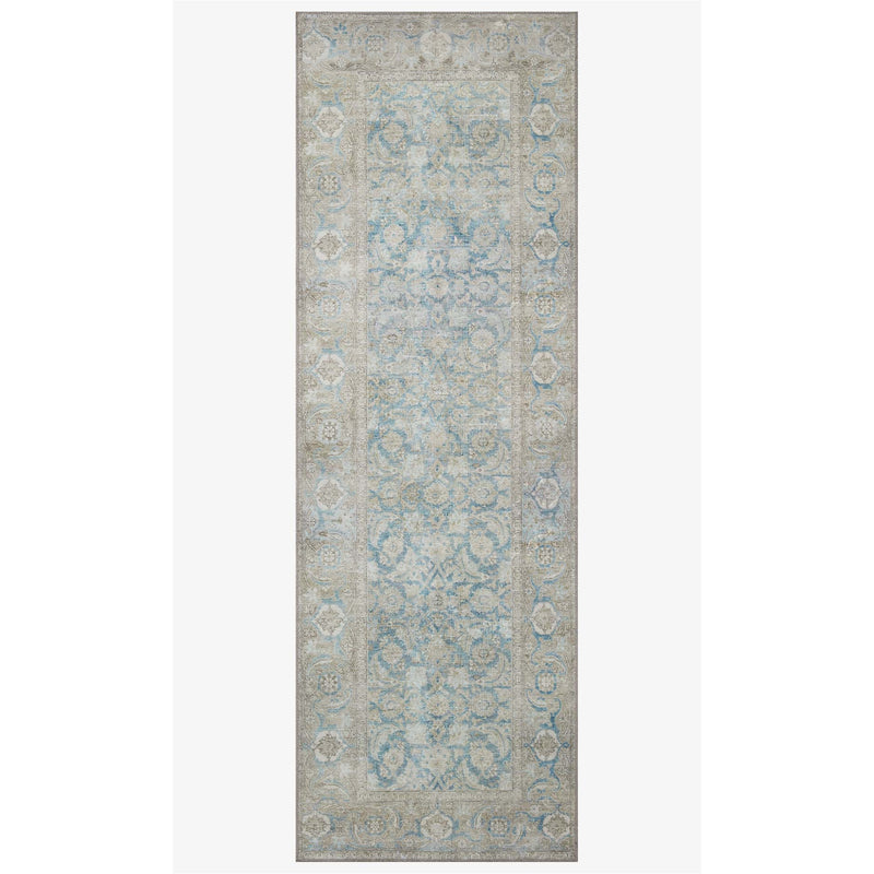 Wynter Rug 10 | Ocean / Silver