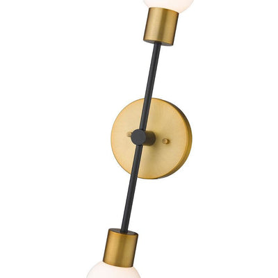 Neutra 2-Light Wall Sconce | Foundry Brass