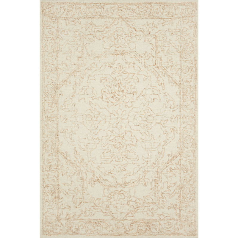 Annie Rug 05 | Magnolia Home by Joanna Gaines x Loloi | White / Pink