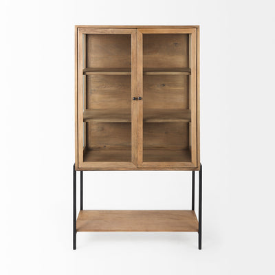 Archie Tall Cabinet | Brown