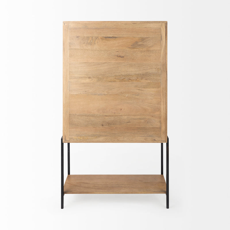Archie Tall Cabinet | Brown