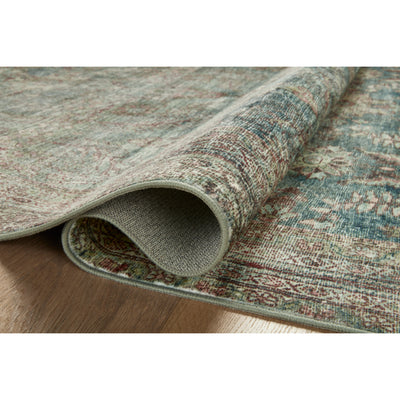 Banks Rug 01 | Magnolia Home by Joanna Gaines x Loloi | Ocean / Spice