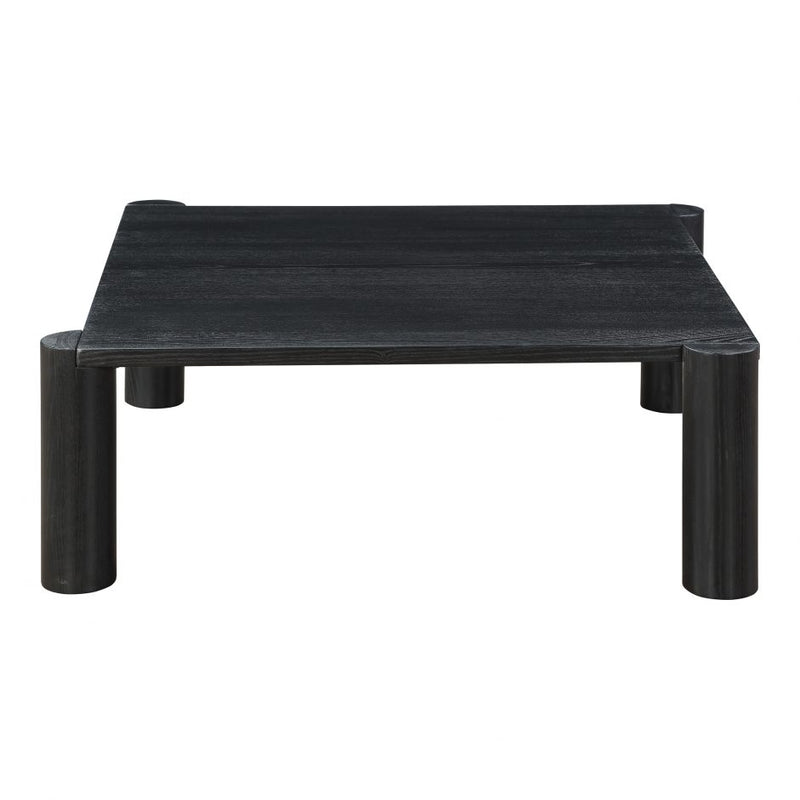 Simple Oak Coffee Table | Black