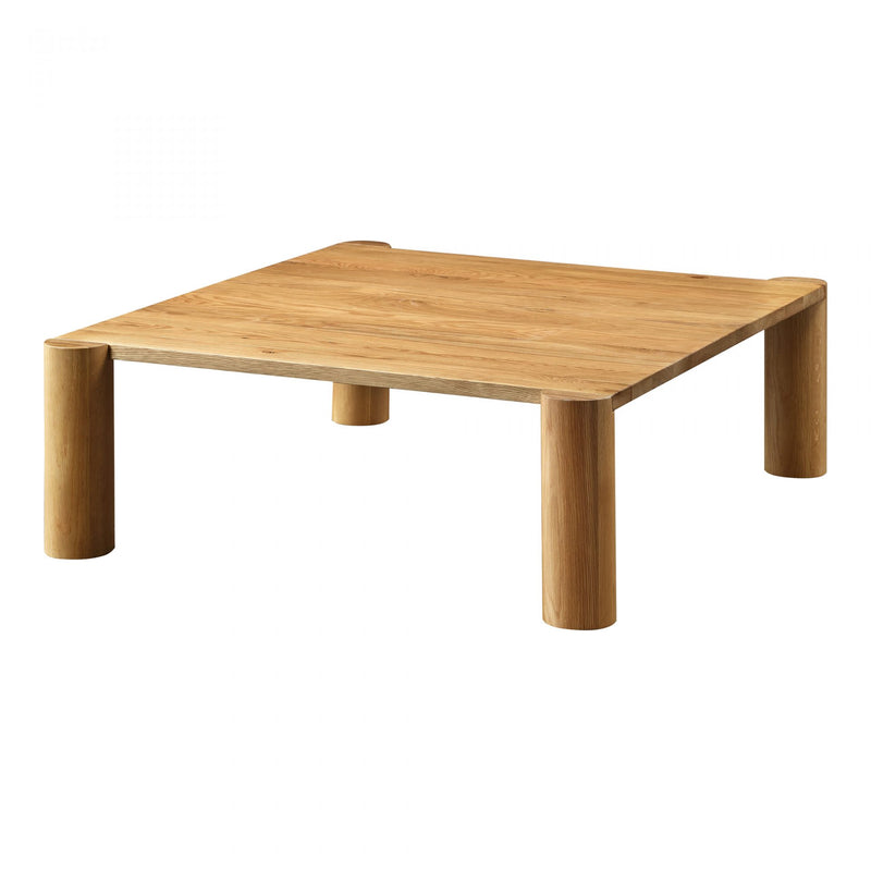 Simple Oak Coffee Table | White