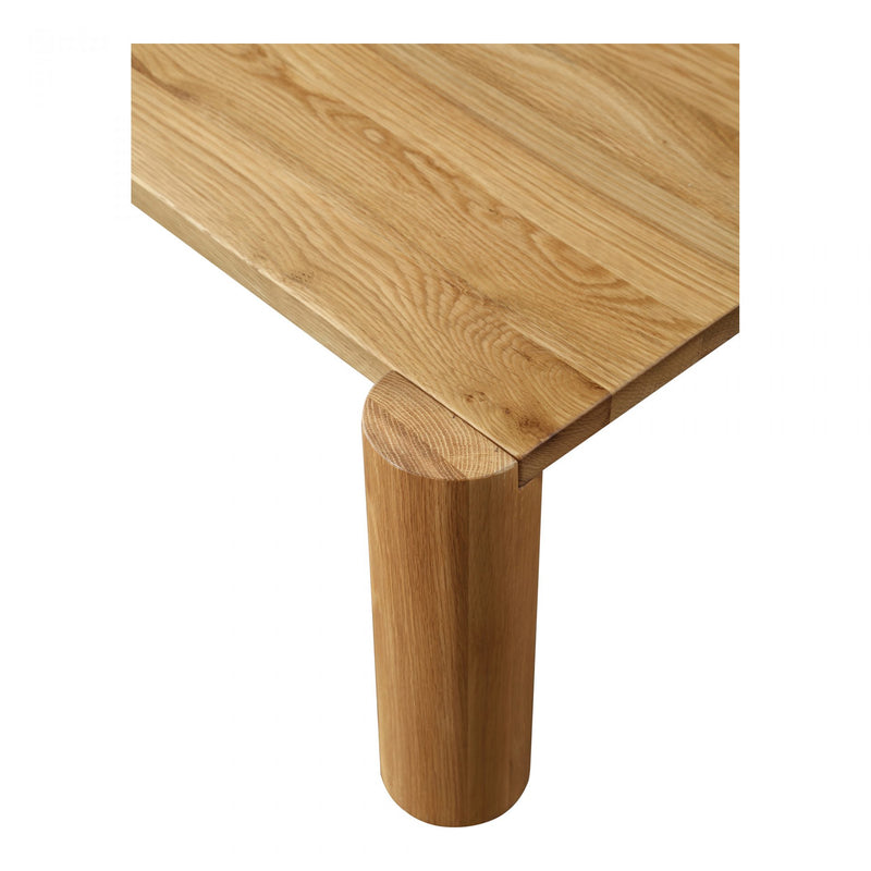 Simple Oak Coffee Table | White