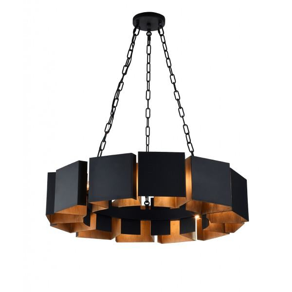 Mattone 12-Light Pendant | Matte Black