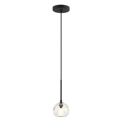 Rosa 1-Light Pendant | Large - Black