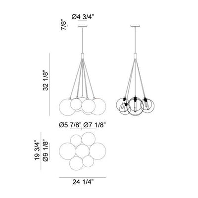 Magma Pendant | 7-Light