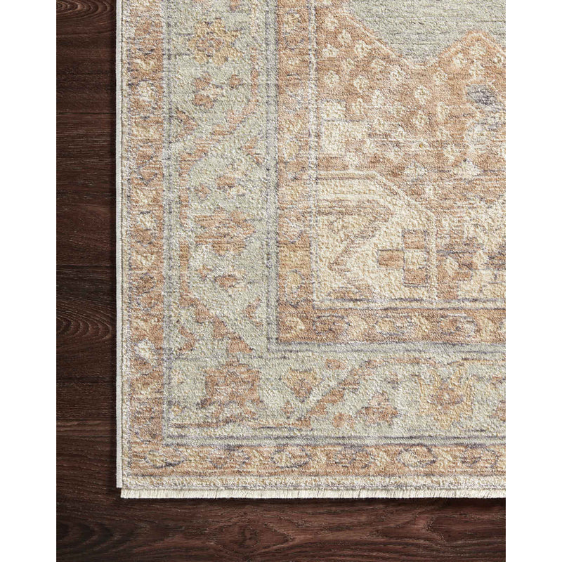 Carlisle Rug 01 | Magnolia Home by Joanna Gaines x Loloi | Seafoam / Taupe