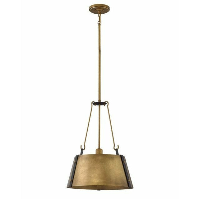 Cartwright Pendant | Rustic Brass