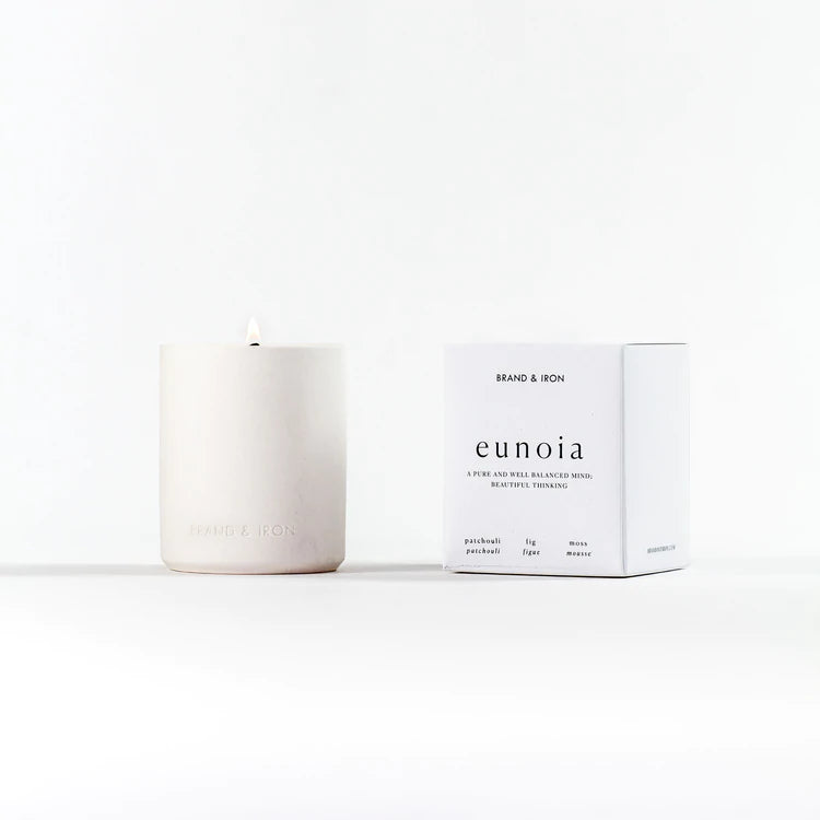 Laconic Collection Soy Wax Candle | Eunoia