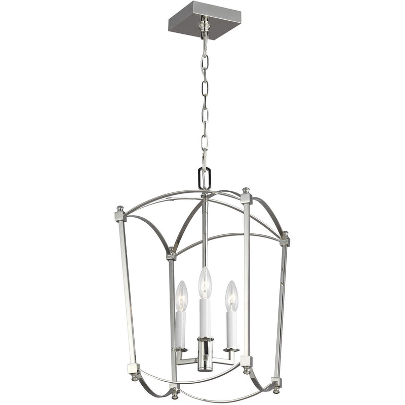 Thayer Pendant | Small Polished Nickel