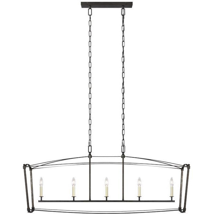 Thayer Linear Pendant | Large Steel