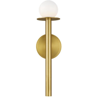 Nodes Wall Sconce | Burnished Brass