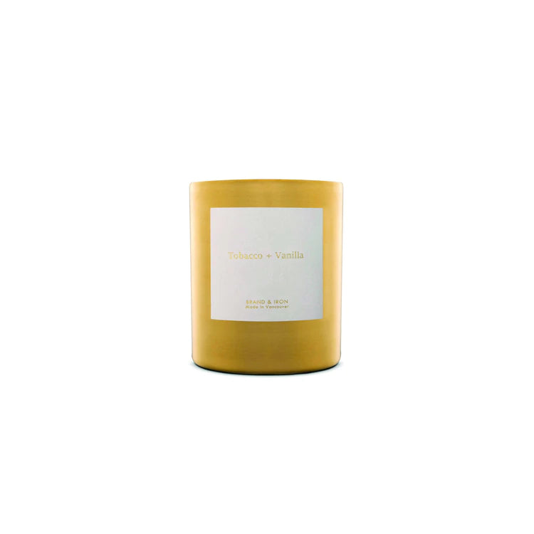 Gold Series Soy Wax Candles | Tobacco & Vanilla