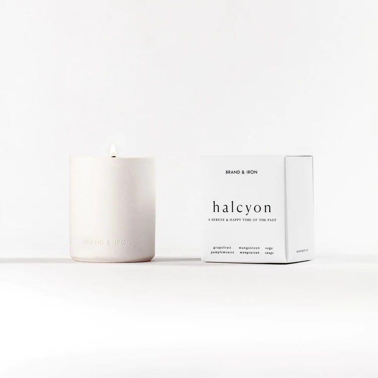 Laconic Collection Soy Wax Candle | Halcyon