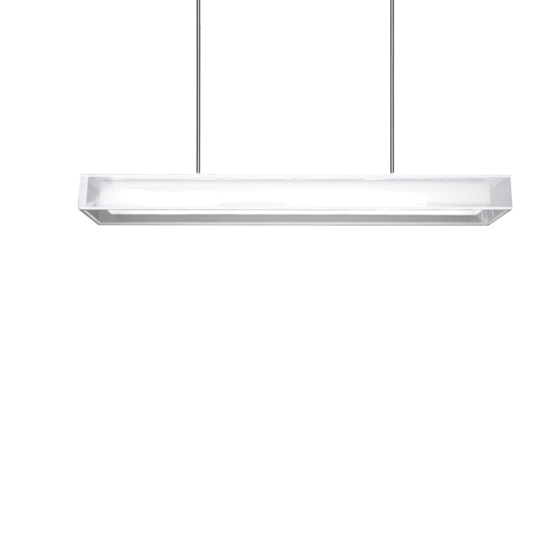 Covina 48" LED Linear Pendant | White