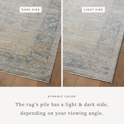 Millie Rug 04 | Magnolia Home by Joanna Gaines x Loloi | Slate / Multi