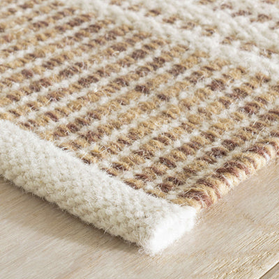 Malta Natural Handwoven Wool Rug