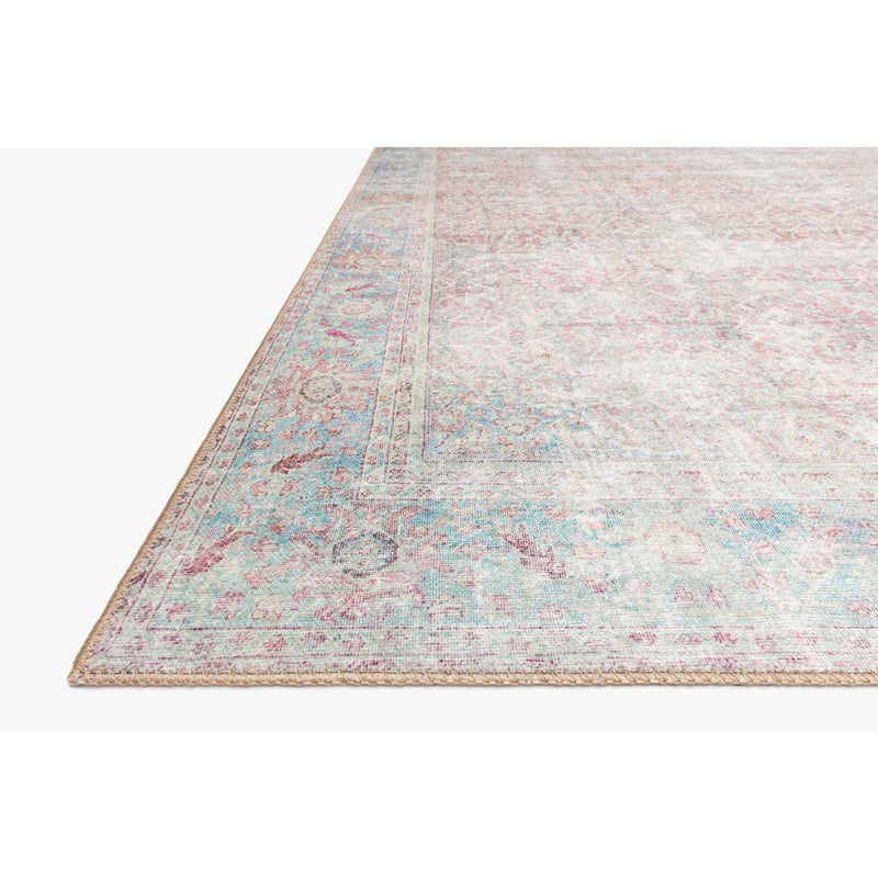 Wynter Rug 04 | Red/Teal